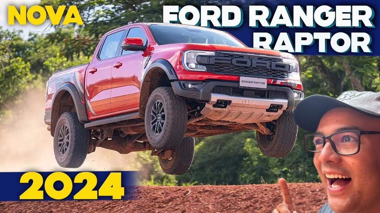 NOVA FORD RANGER RAPTOR! Insana com motor V6 e quase 400cv com tração 4x4 (detalhes e avaliação)