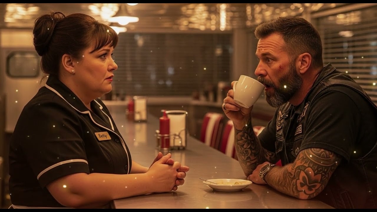 The Fat Waitress Told the Biker She Hadn’t Had Sex in 7 Years — He Dropped His Coffee Instantly