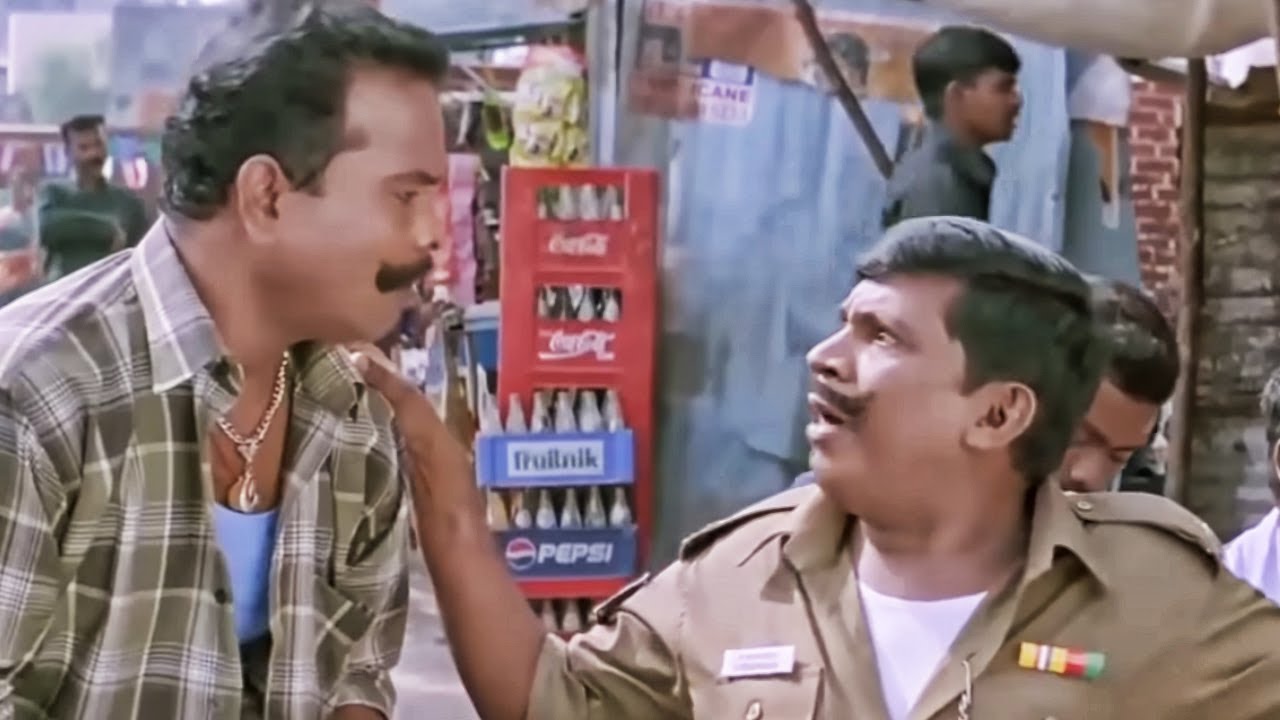 वडिवेलु की जिसने जेब काटी थी वो खुद उसे मिलने आया | कॉमेडी सीन |  Policewala Gunda 4 Movie Comedy