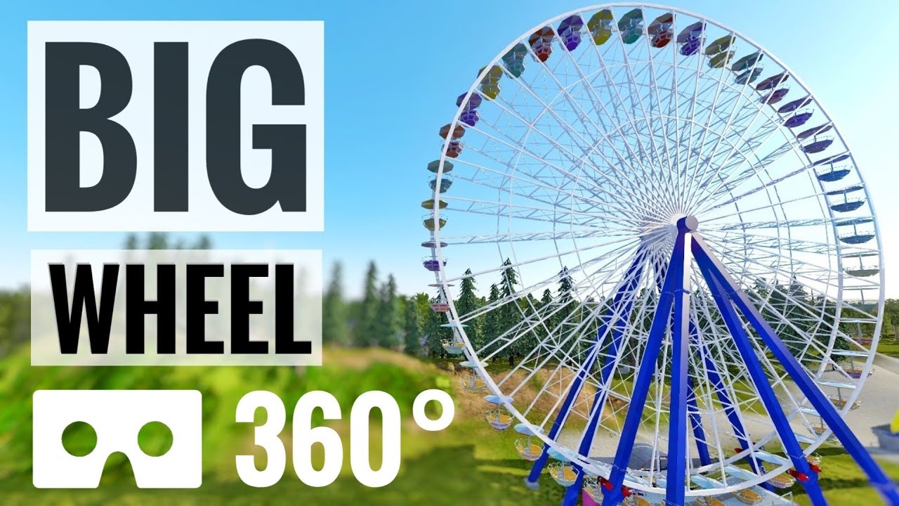 Big Ferris Wheel 360 video VR Roller Coaster Flat Ride Oculus Quest
