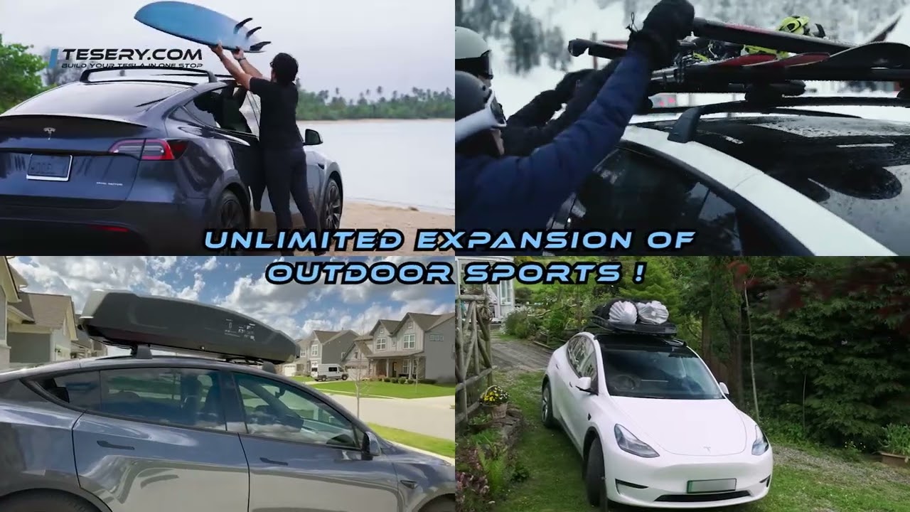 Tesla Roof Rack for Model Y & Model 3 | Best Tesla Accessories