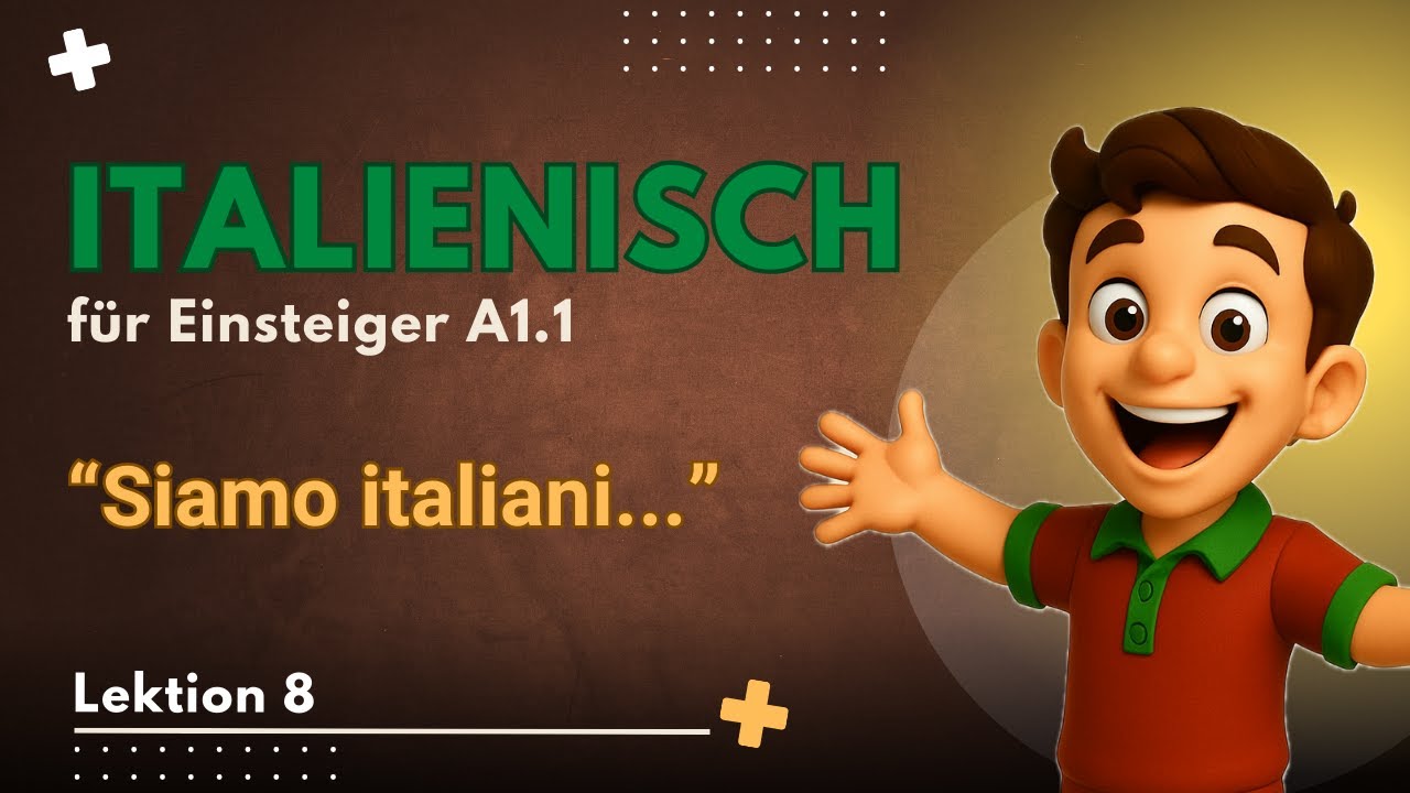 mehrere Personen beschreiben auf italienisch - noi siamo italiani