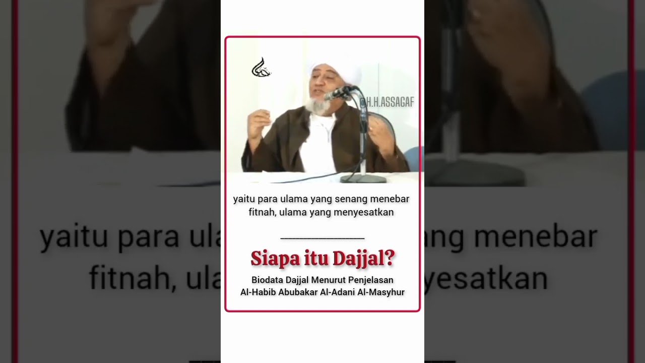 Dajjal yang sebenarnya