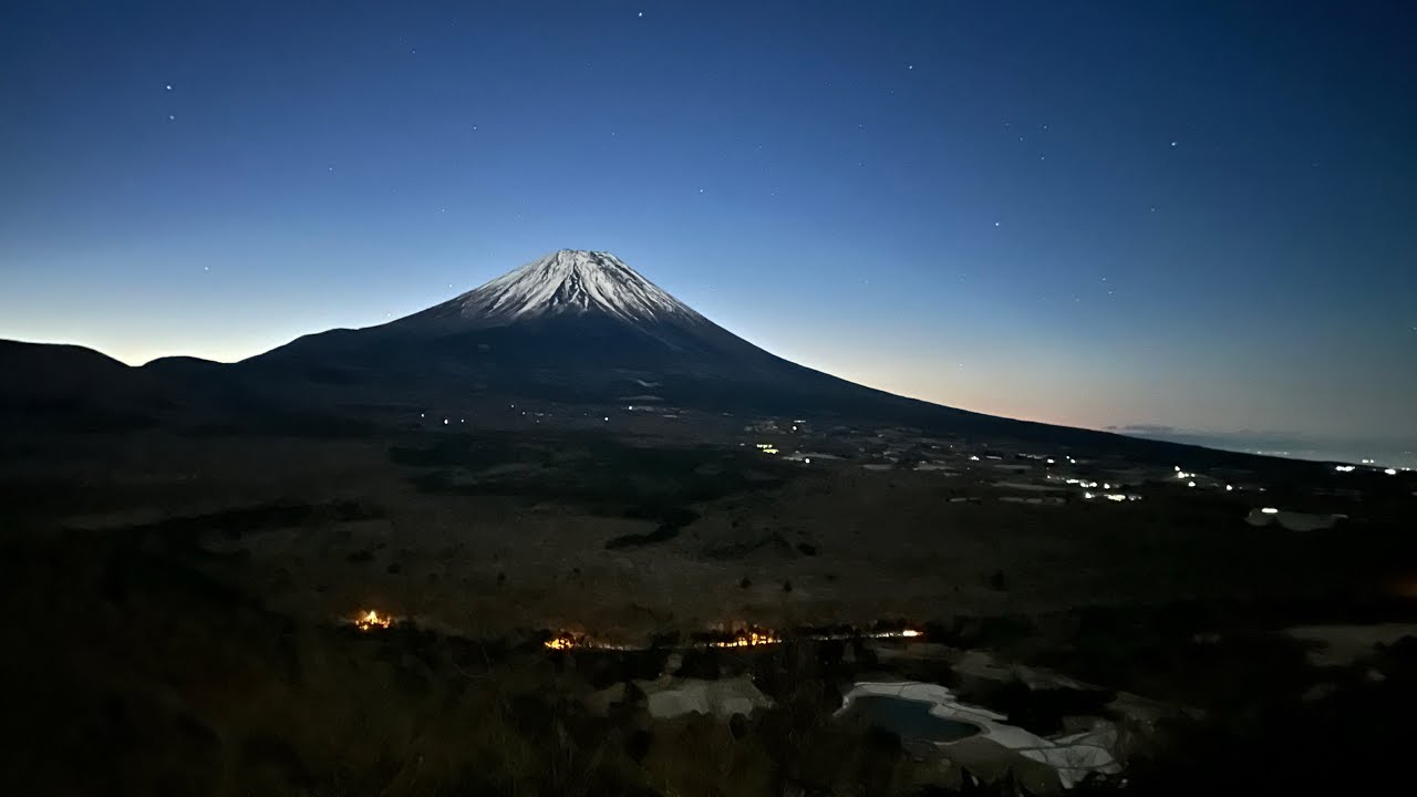 【竜ヶ岳】ダイヤモンド富士を眺めたくて竜ヶ岳🗻💎✨️【ダイヤモンド富士】
