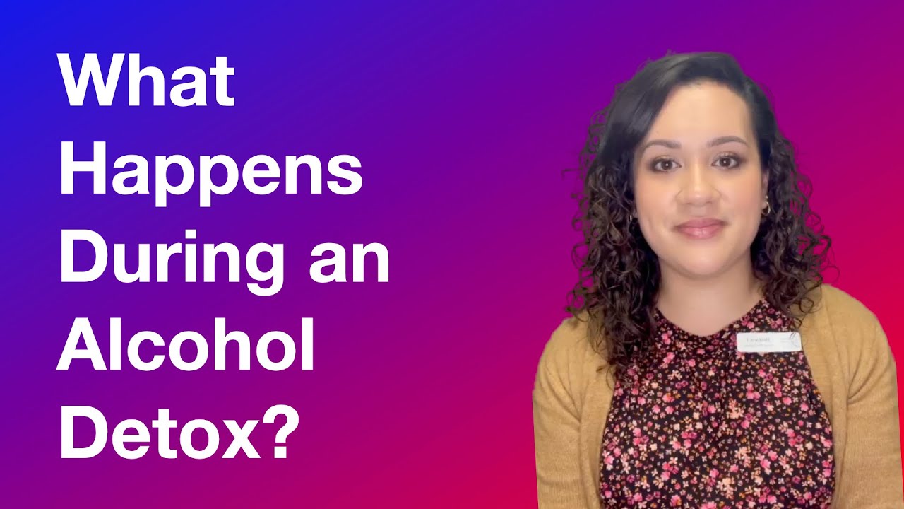 What happens during an outpatient alcohol detox?