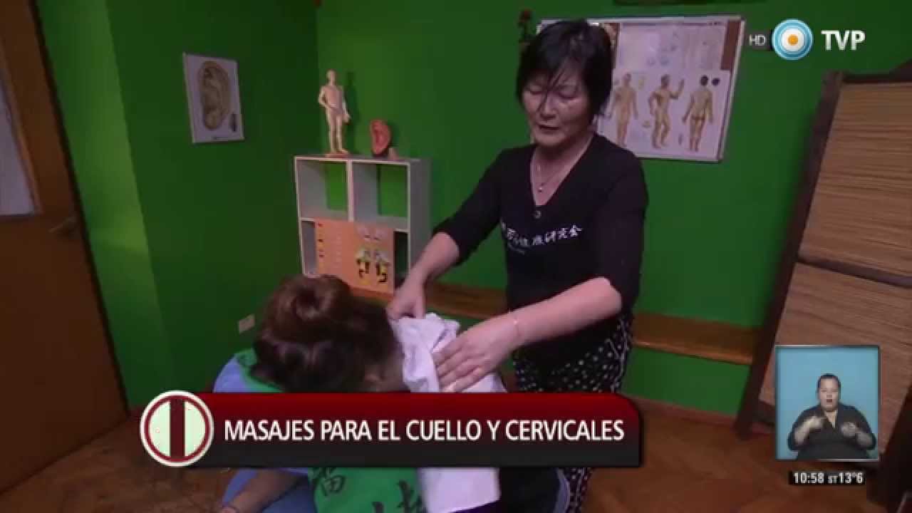 Red de salud - Masajes para el cuello y cervicales -  23-10-15