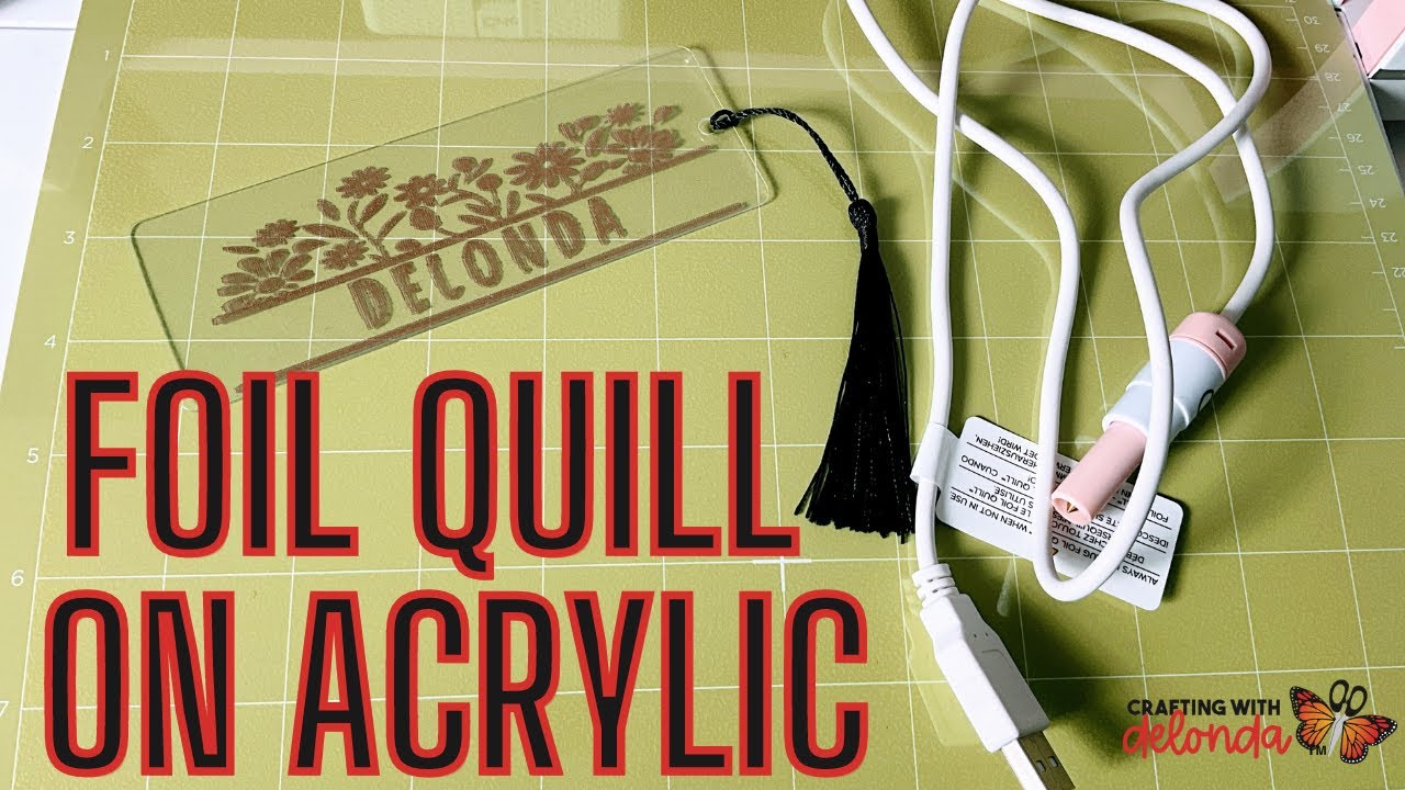 How To: Use The Foil Quill With Your Cricut Machine