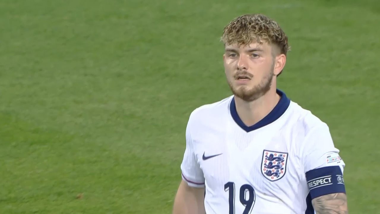 Harvey Elliott Goal and Performance vs Czechia U21 [12/06/2025]