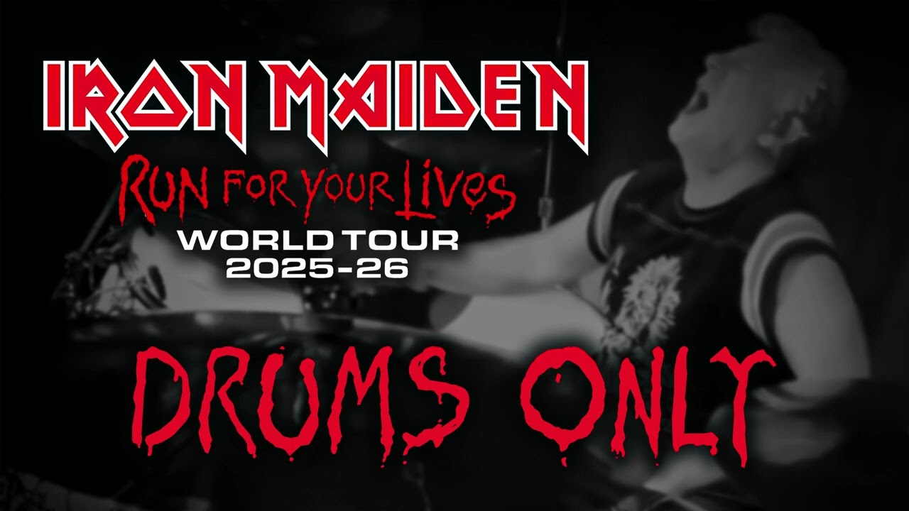 DRUMS ONLY &bull; Iron Maiden - Rime Of The Ancient Mariner (Live, Budapest - 27.05.2025)