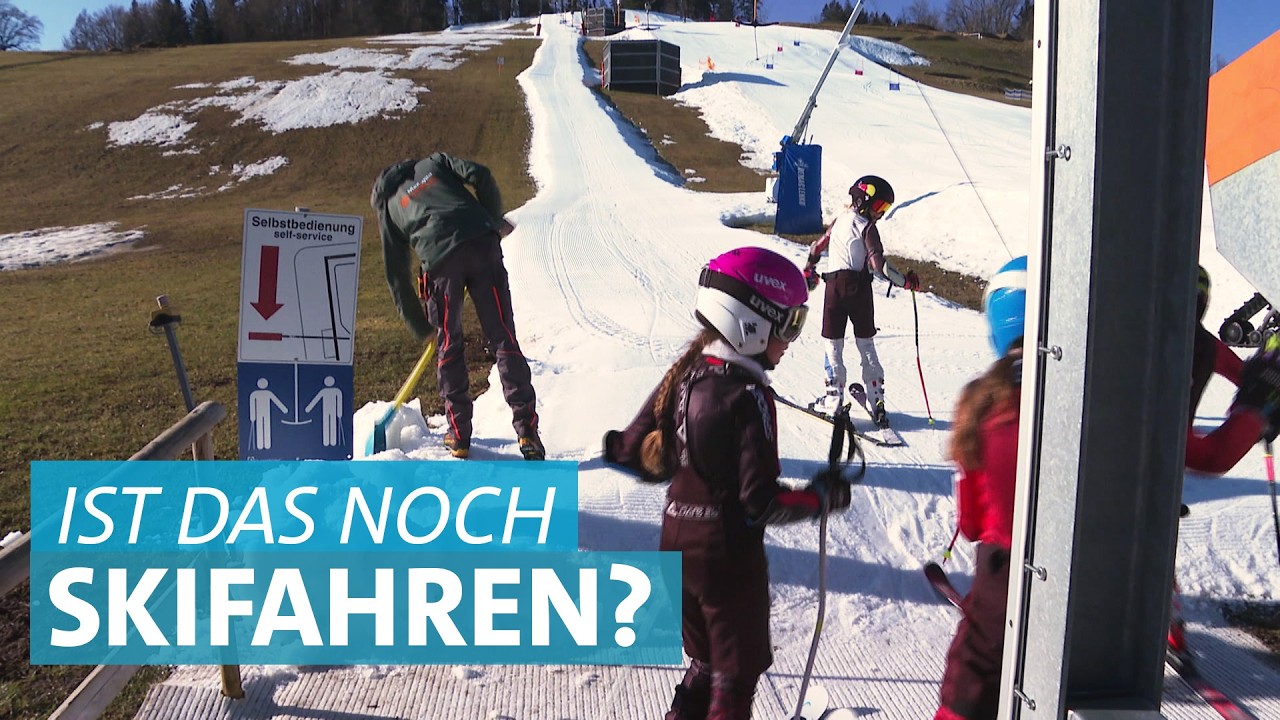 Wie funktioniert eine Sparpiste? Skifahren lernen in Isny im Allgäu