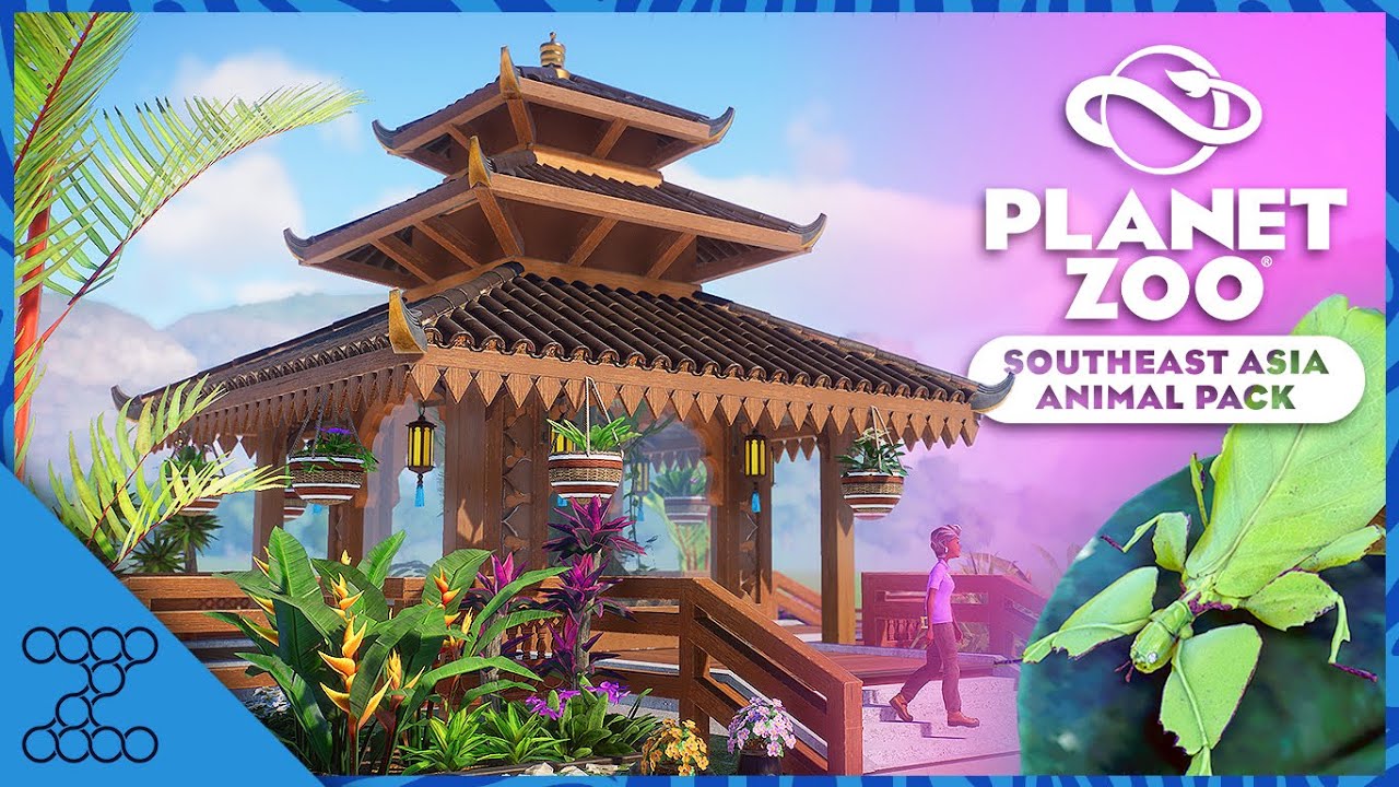 Southeast Asia Animal Pack 🌸 | Malaysian Leaf Insect | Planet Zoo