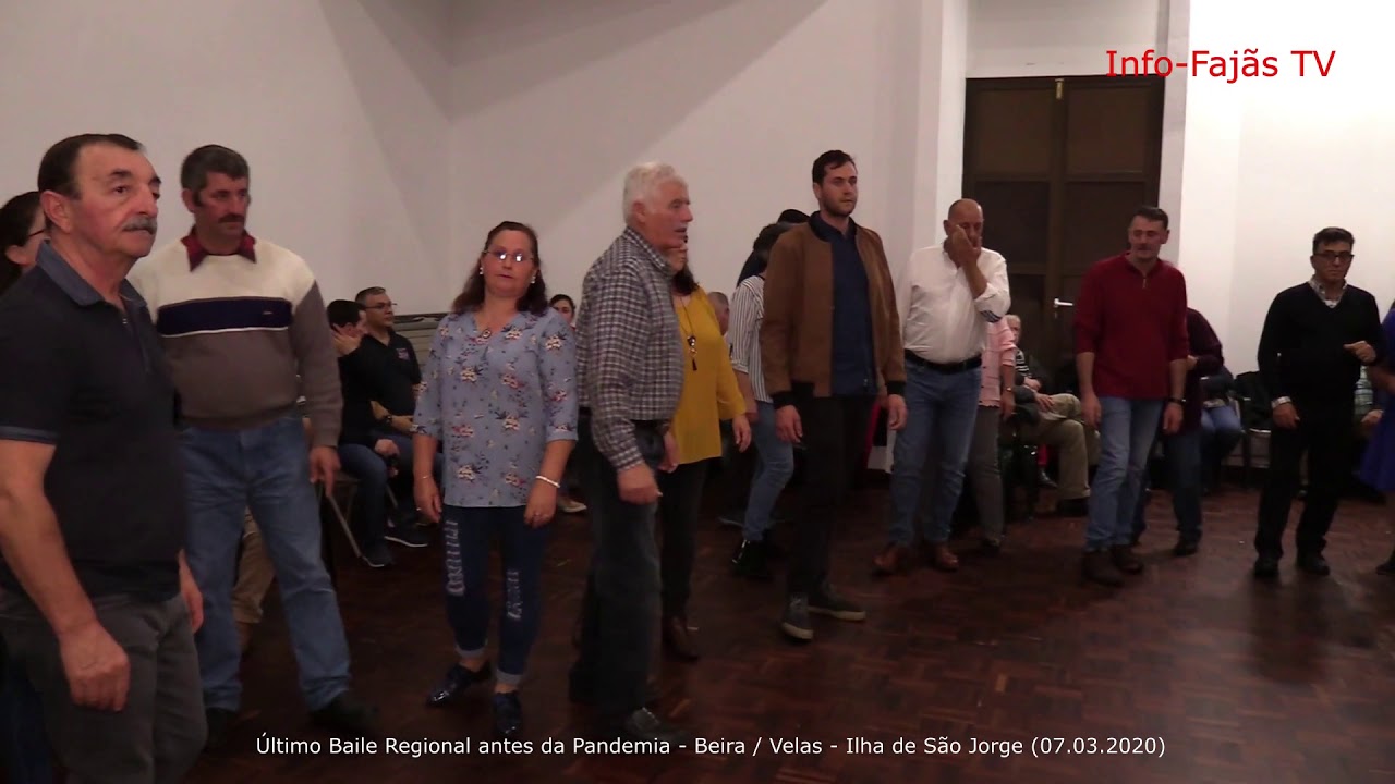 ÚLTIMO BAILE REGIONAL NA ILHA, ANTES DA PANDEMIA COVID 19 - (7.03.2020) – Beira – Ilha de São Jorge