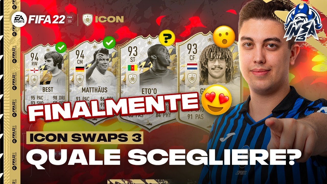 ICON SWAPS 3: COSA SCEGLIERE? *ASSURDI 😍* FIFA 22 ITA