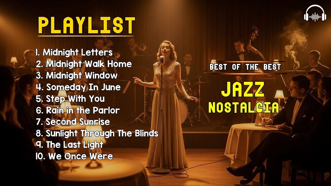 1940s Jazz Lounge Relaxation – Smooth Vintage Retro Jazz for Calm Nights