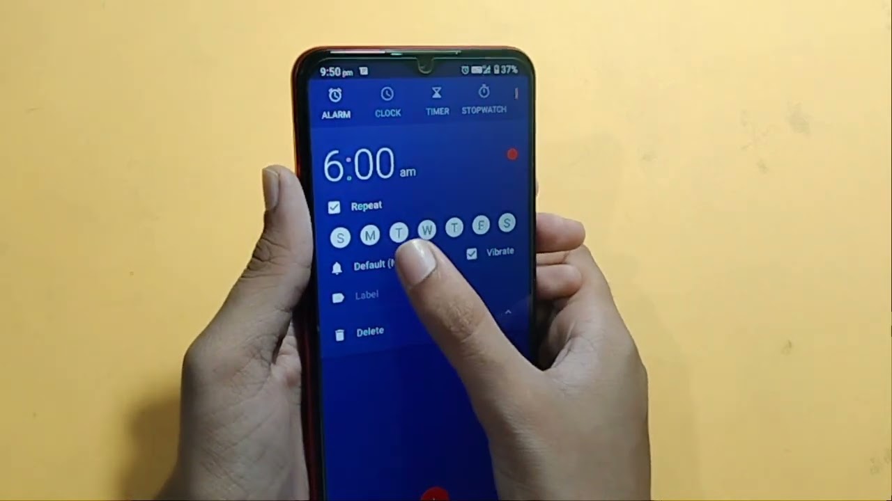 Lava x2 alarm full setting | How to set alarm | alarm kaise lagaye