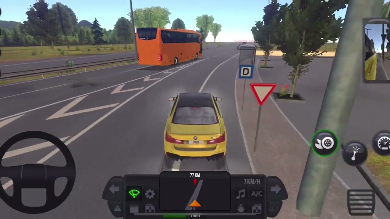 Yellow Beast: BMW M5 in Action 