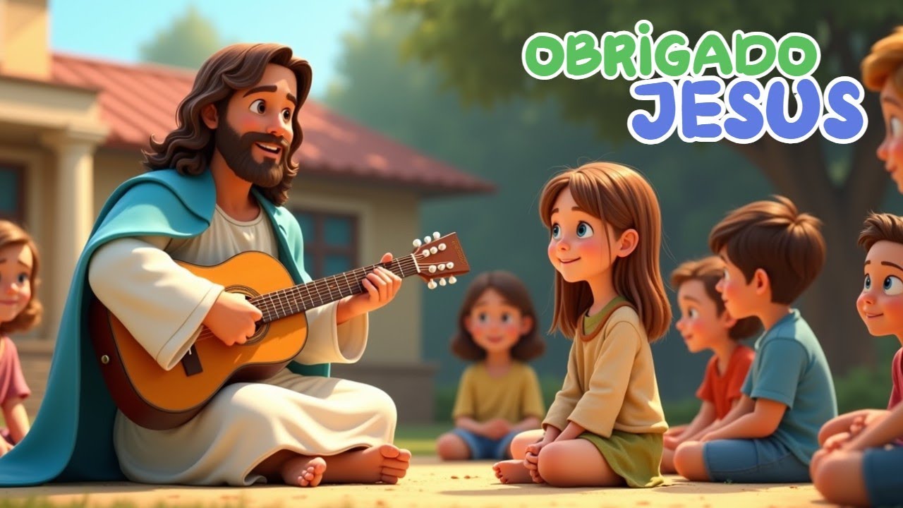 OBRIGADO SENHOR JESUS | Música Infantil Gospel | Música para Crianças