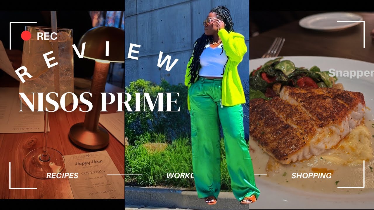 Chicago RESTAURANT REVIEW|Nisos Prime|Vlog