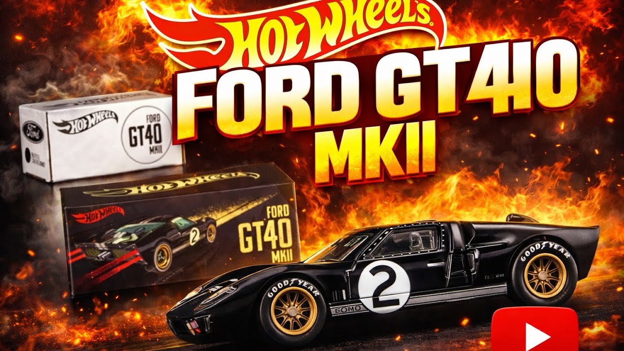 Hot wheels Ford GT40 MK2 RLC!!🔥🔥  #hotwheels #ford #cars #toys #2026 