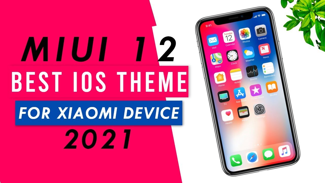 Best iOS Theme For Miui 12 🔥🔥 | 2021 Best Theme