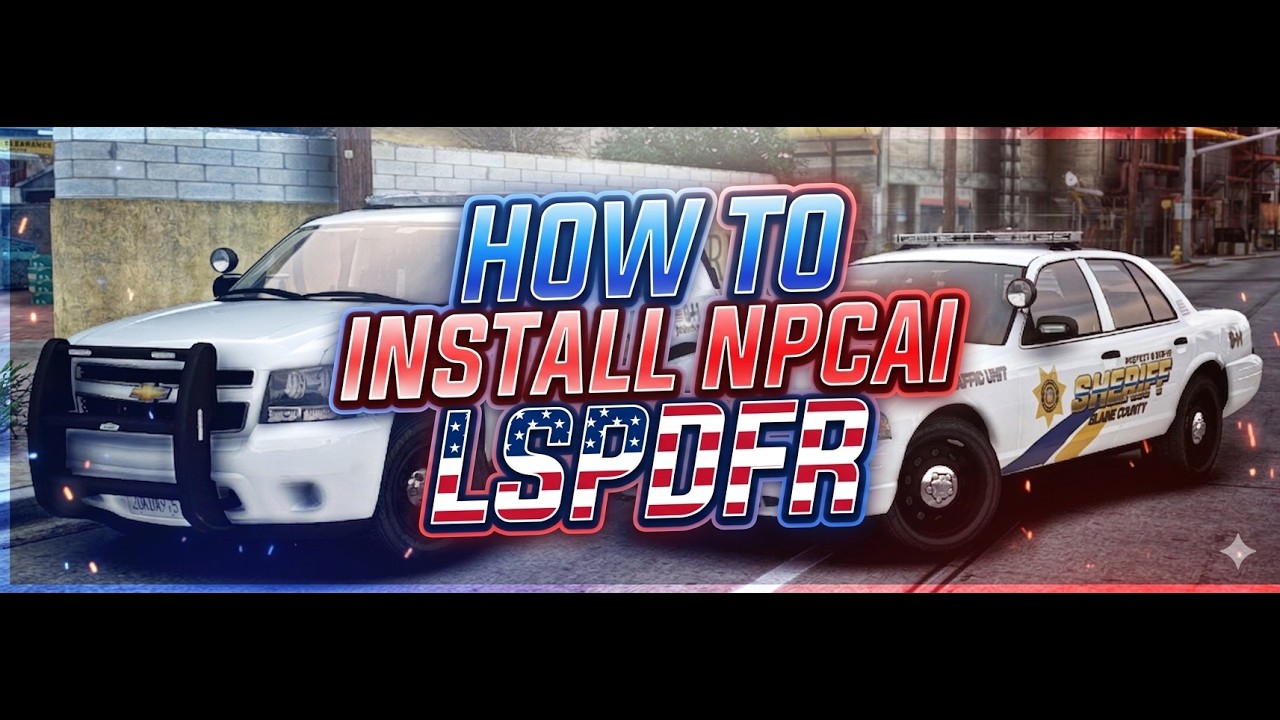 HOW TO INSTALL NPCAI | SIMPLE TUTORIAL | LSPDFR | GTA 5