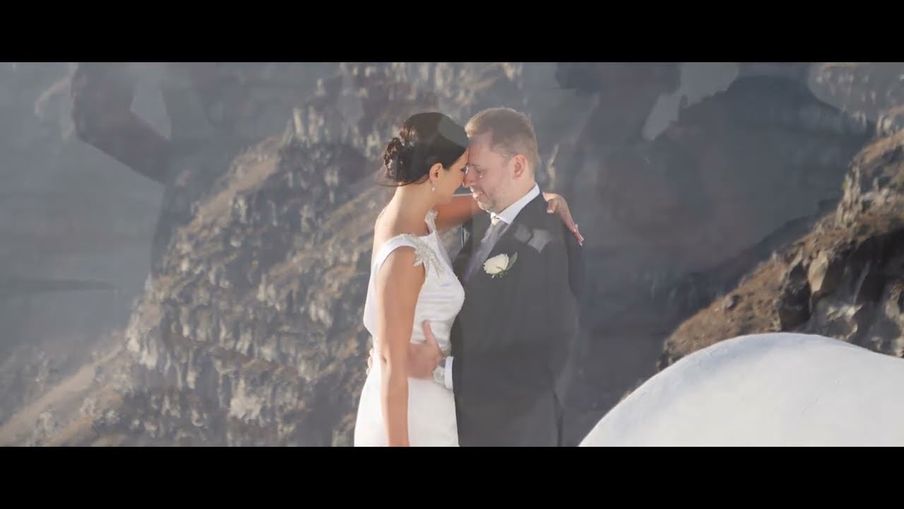 Santorini Wedding Video // DANA VILLAS