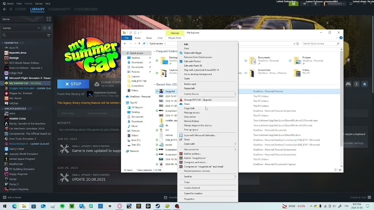 how to add a image to your my summer car license