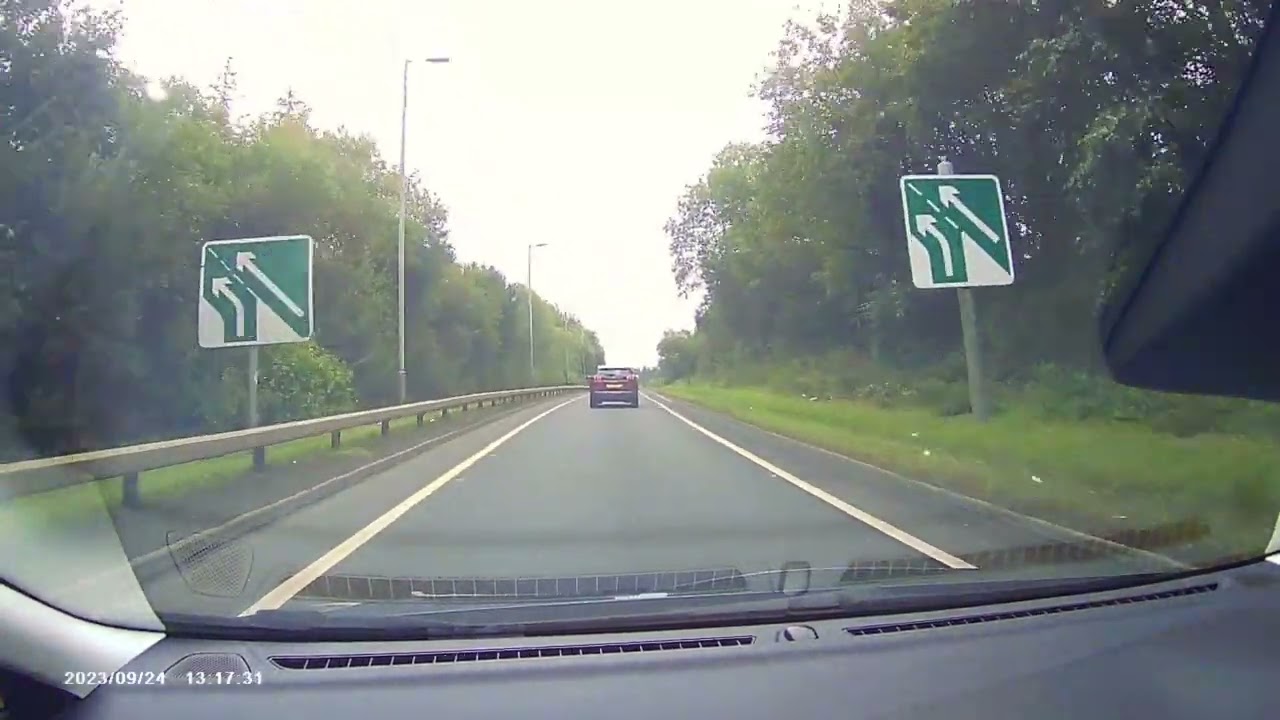 Driving from East KIlbride to Provanmill Glasgow