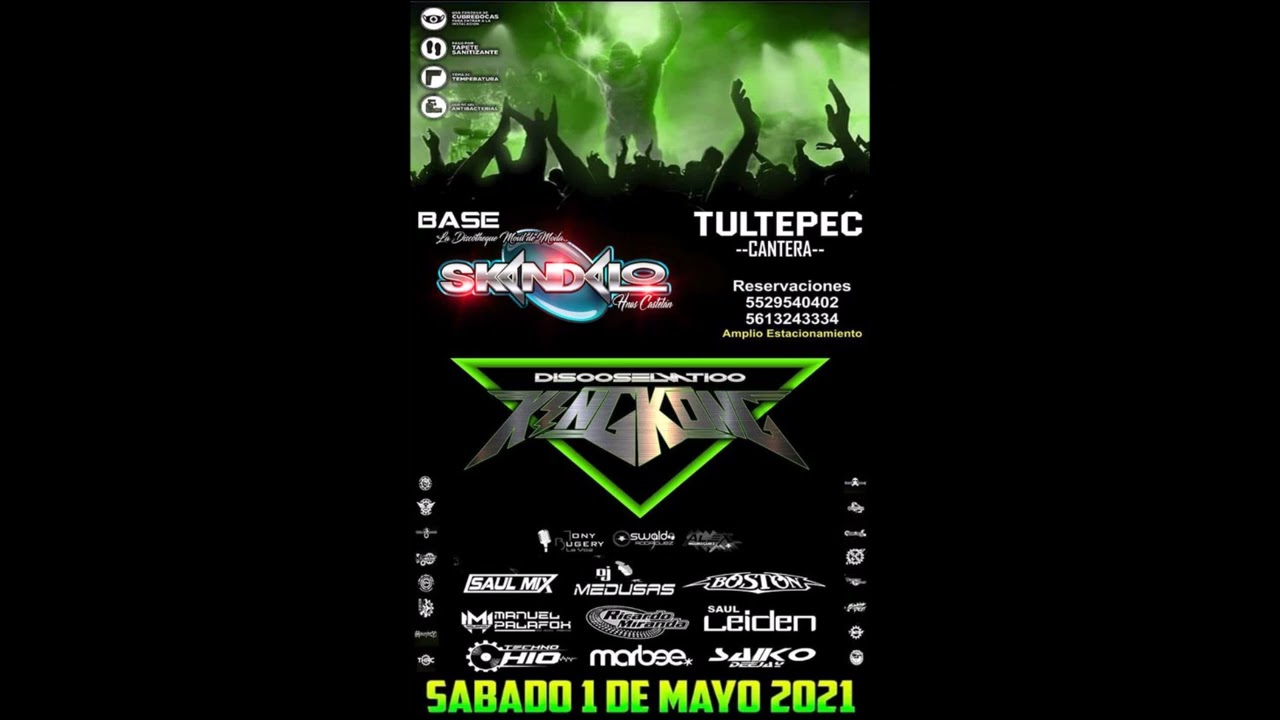 SKANDALO SAUL MIX HIGH ENERGY Y DJ CHIO NEW BEAT 0