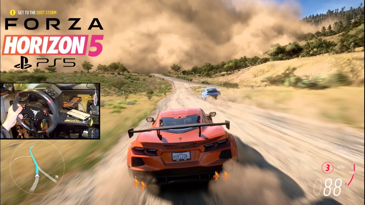 First Impressions Forza Horizon 5 PS5 On Thrustmaster T598 Steering Wheel!!
