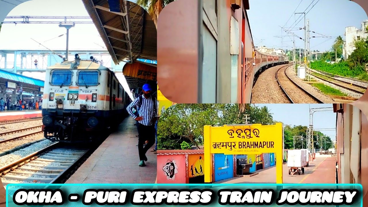 20820 Okha - Puri SF Express Train Journey || Itz Vlogger Pintu ||