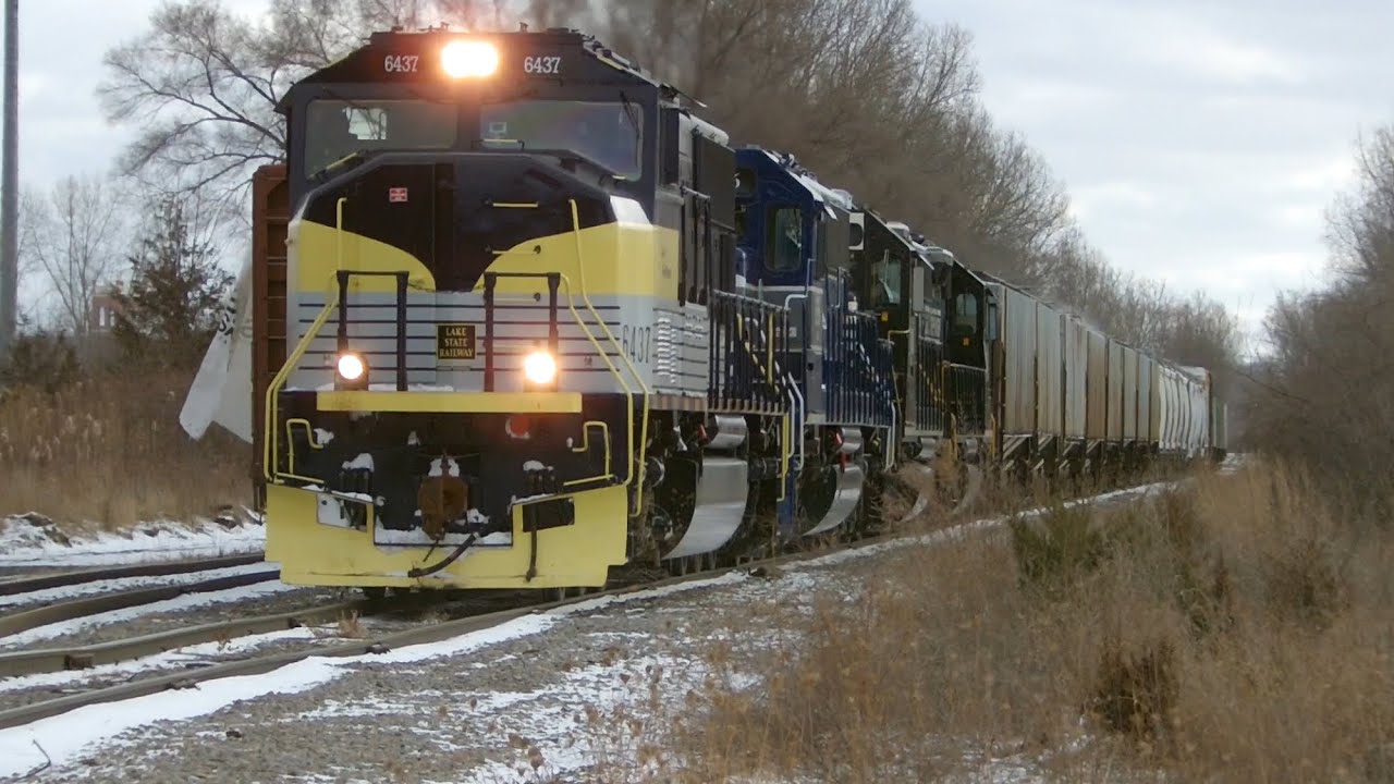 January 2, 2026: LSRC 6437 @ Saginaw & Wenona Yards, LSRC 4201 @ OmniSource, HESR Heading To Durand 