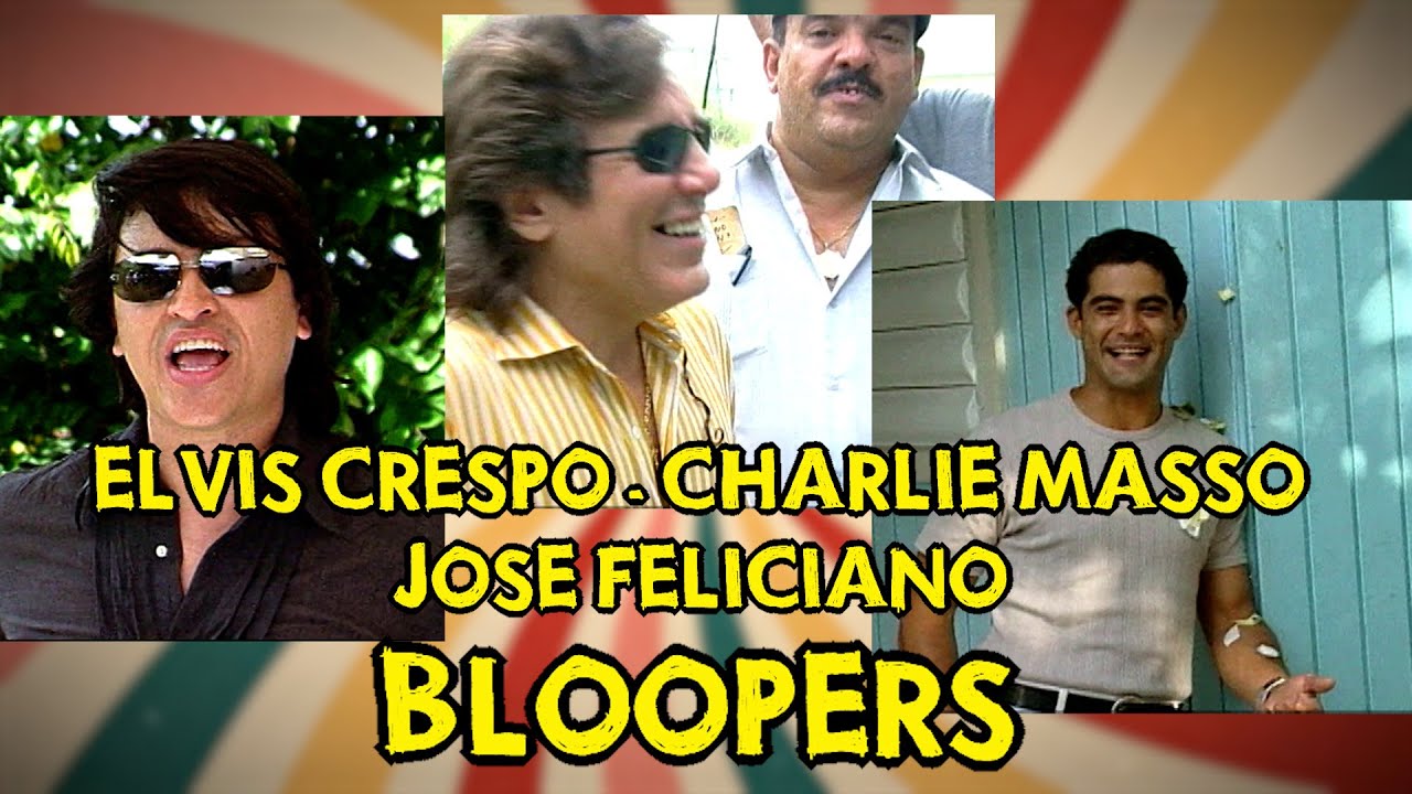 Elvis Crespo, Charlie Masso, José Feliciano y muchos mas en los Bloopers de Minga y Tomasa