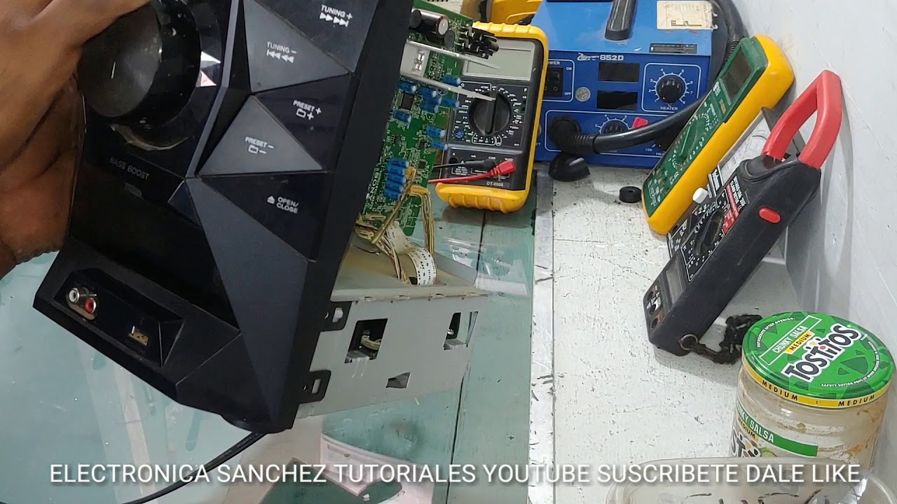 Cómo solucionar fallas de encendido en equipo de audio Sony MHC-ECL5