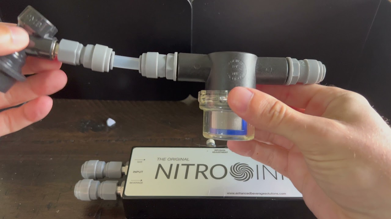 Nitro Infuser Upgrade with Duotight Push-In Fittings and EVABarrier Draft Tubing