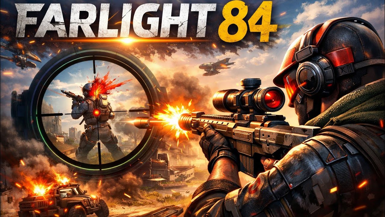 SNIPER NE SABKO RULA DIYA | FARLIGHT 84 
