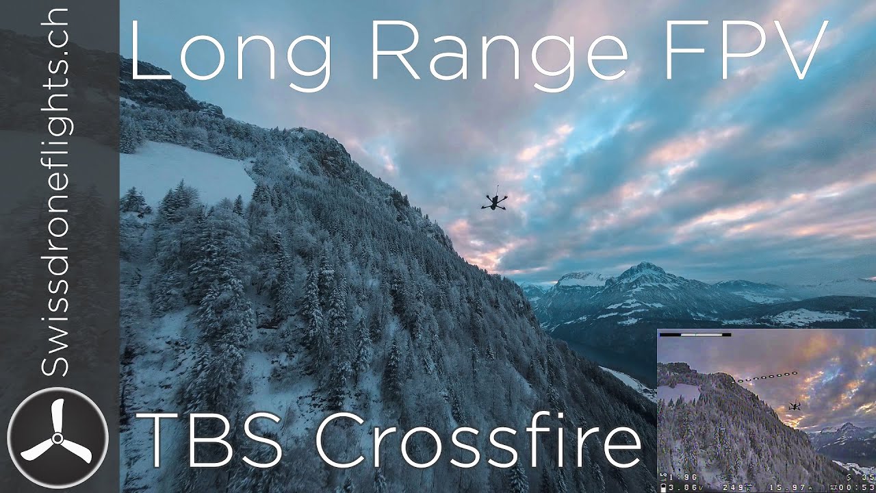Long Range FPV TBS Crossfire [Full Flight]