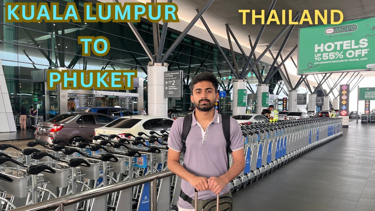 Kuala Lumpur to Phuket #travel  #vlog  | Flights | Views #thailand @Ghumoasherkesath
