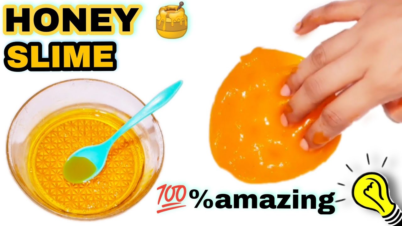 How to make slime at home🥰Honey slime making at home || easy slime #ironystar
