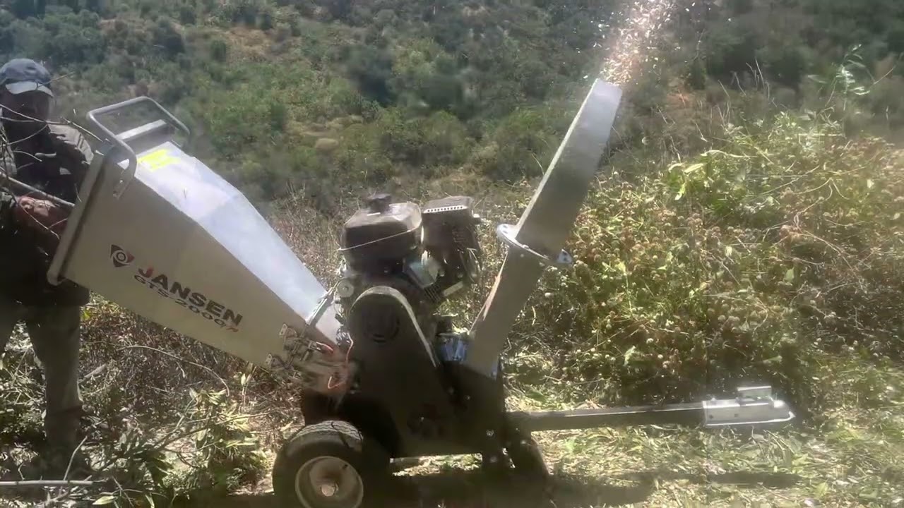 Jansen GTS 2000Pro wood chipper