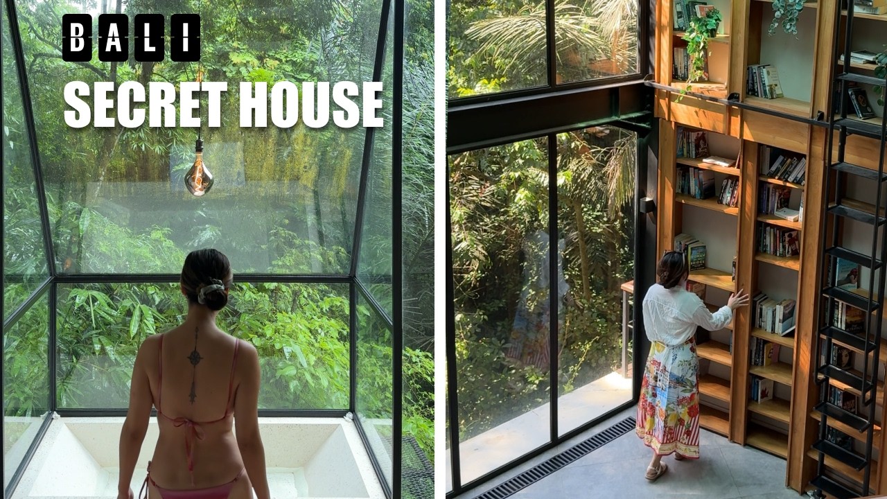 I Stayed In A Secret Jungle House | Milliways Bali