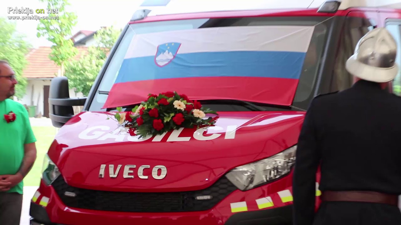 Prevzem novega gasilskega vozila GVV-1 PGD Lukavci