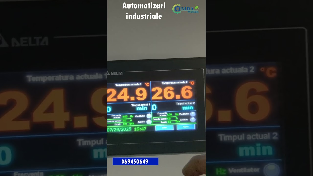 Automatizare cuptoare uscare fructe