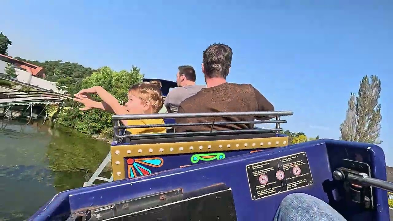 Bob Express (Onride) Bobbejaanland  | Lichtaart Belgium | Herbst 2024|  Belgien - Belgium |🎡4K/UHD