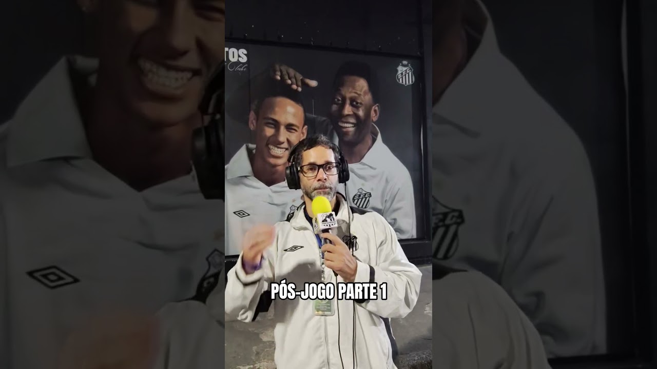 P&oacute;s jogo do Santos! Empate vergonhoso com o Recoleta do Paraguai #futebol #santosfc #sulamericana
