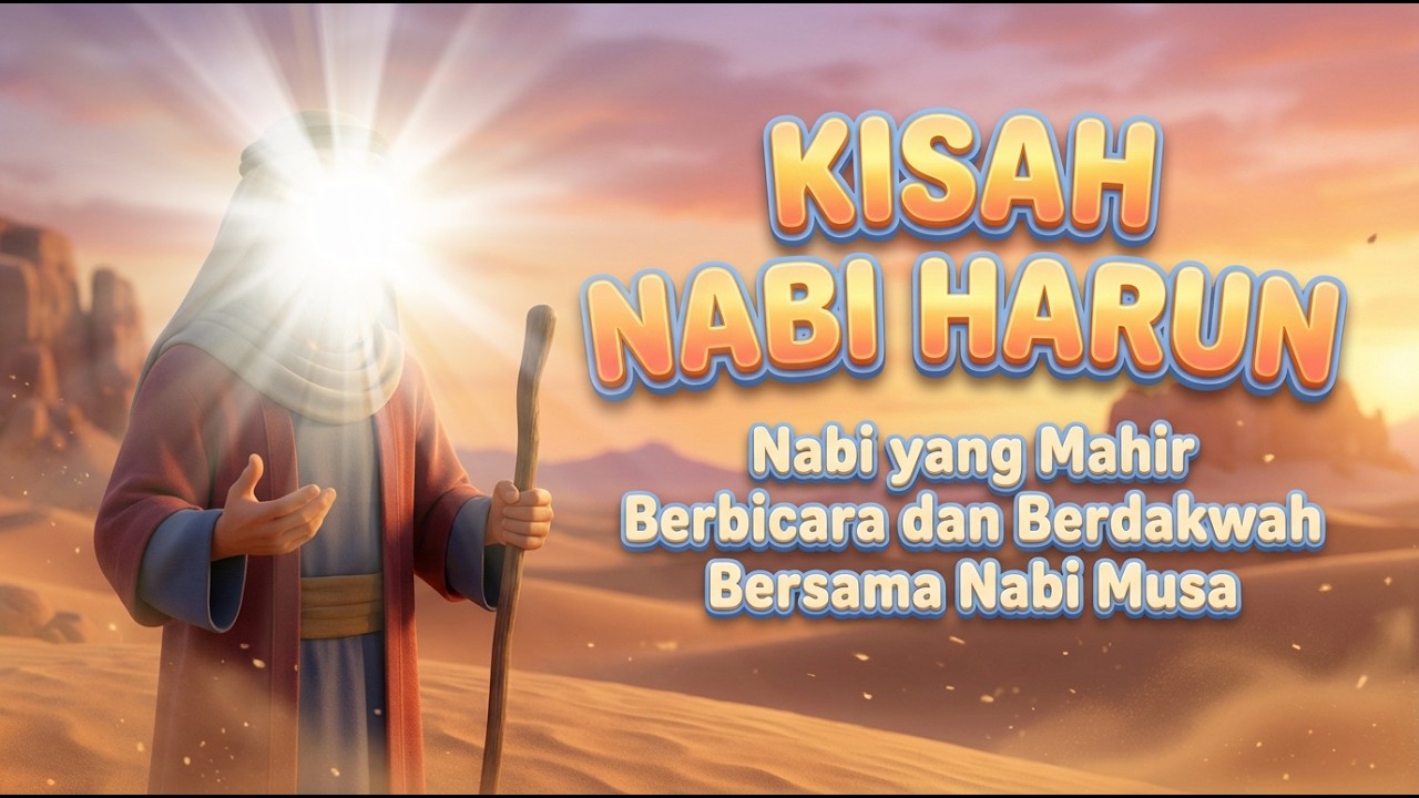 EPS. 15 - NABI YANG MAHIR BERBICARA DAN BERDAKWAH - KISAH NABI HARUN | RAMADHAN SERIES