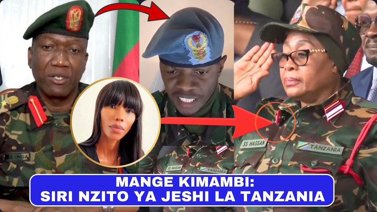 MANGE KIMAMBI Avujisha Siri Nzito Ya Jeshi La Tanzania Yani  JWTZ