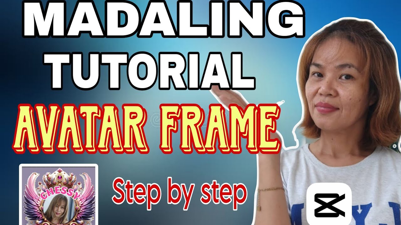 PAANO GUMAWA NG AVATAR FRAME GAMIT ANG CAPCUT/STEP BY STEP@Grazierosie 