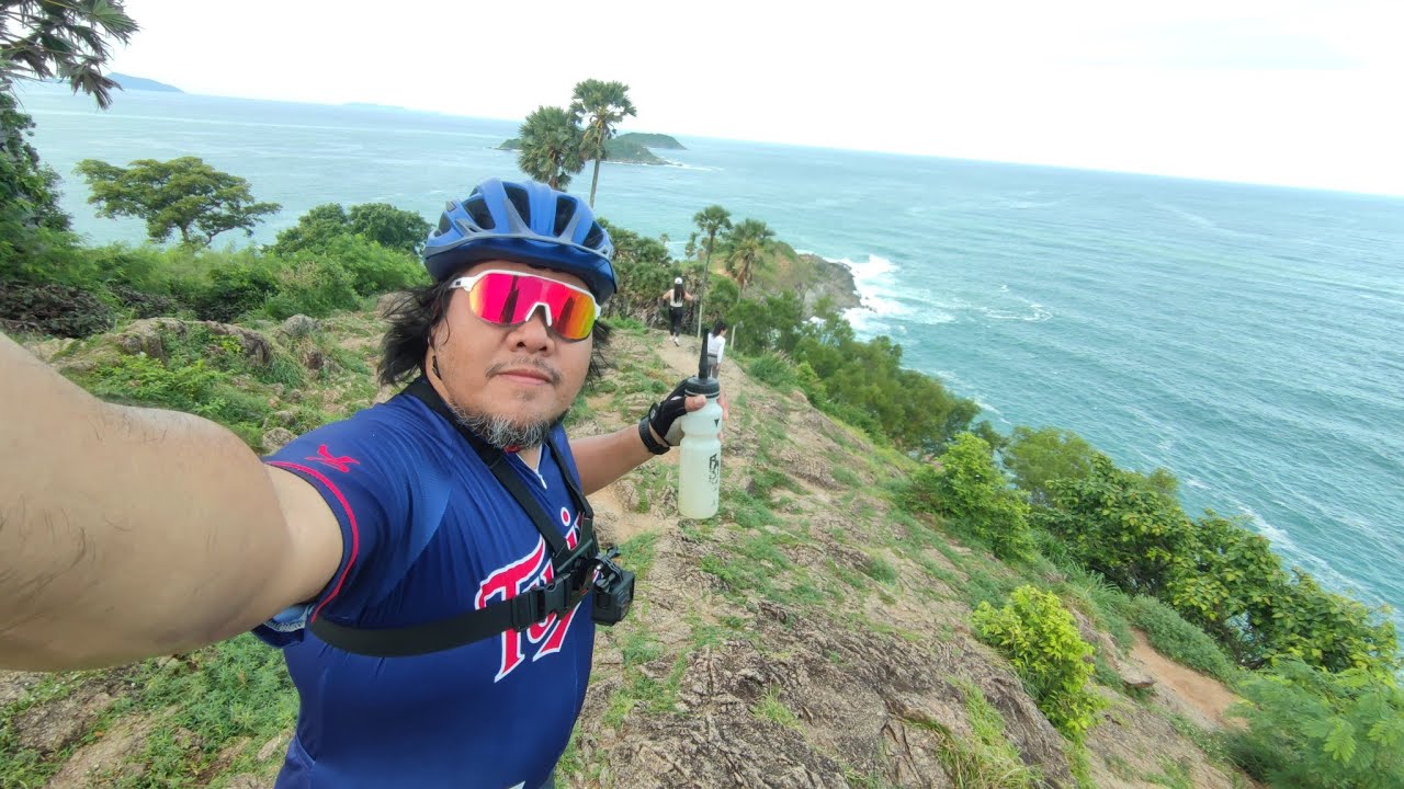 CYCLING AROUND PHUKET ISLAND / PHUKET THAILAND / JULY 2022