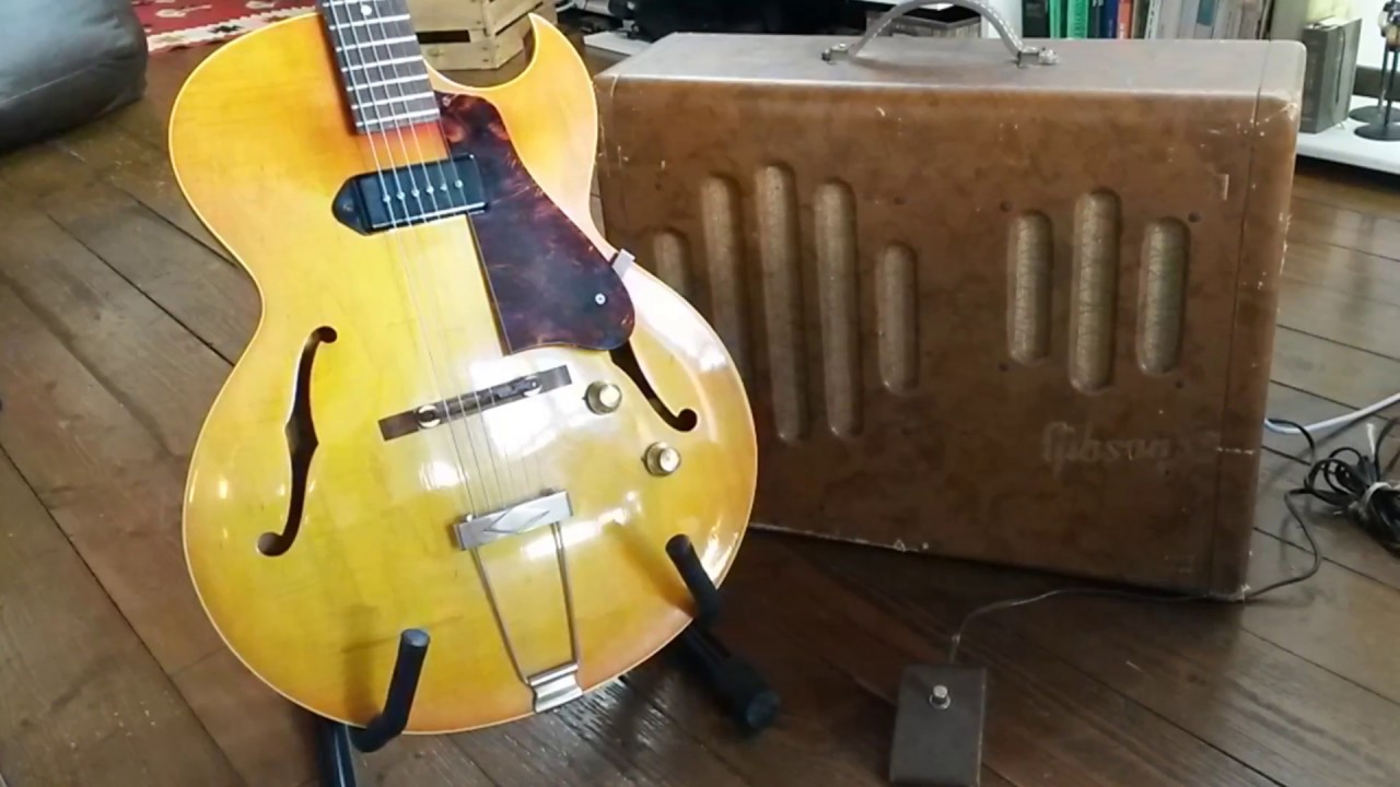 Autumn in New York played by Marco Tiraboschi with a 1966 Gibson es125TC and a 1950 Gibson ga50T
